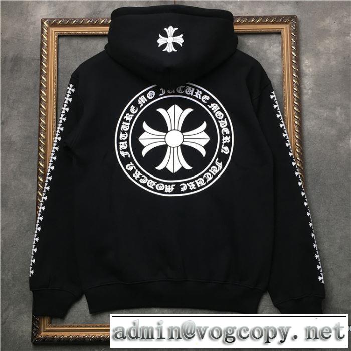 クロムハーツ CHROME HEARTS フード付きコート 2色可選 男女兼用 2019春夏は人気定番 オシャレ印象で人気の高い