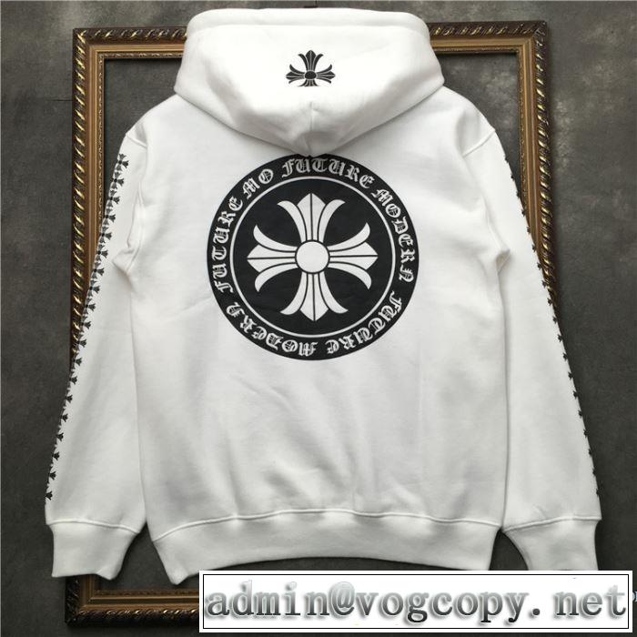 クロムハーツ CHROME HEARTS フード付きコート 2色可選 男女兼用 2019春夏は人気定番 オシャレ印象で人気の高い