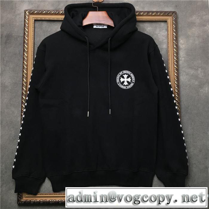 クロムハーツ CHROME HEARTS フード付きコート 2色可選 男女兼用 2019春夏は人気定番 オシャレ印象で人気の高い