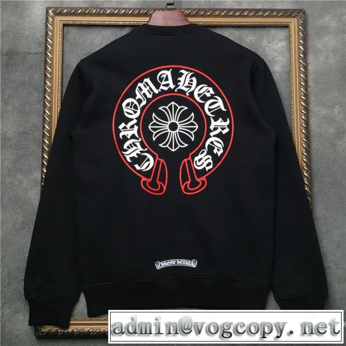 今期注目のブランドトレンド クロムハーツ CHROME HEARTS 長袖Tシャツ 2色可選 男女兼用 2019春夏人気トレンドアイテム