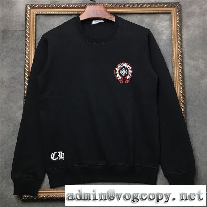 今期注目のブランドトレンド クロムハーツ CHROME HEARTS 長袖Tシャツ 2色可選 男女兼用 2019春夏人気トレンドアイテム
