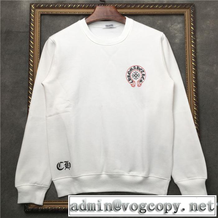 今期注目のブランドトレンド クロムハーツ CHROME HEARTS 長袖Tシャツ 2色可選 男女兼用 2019春夏人気トレンドアイテム