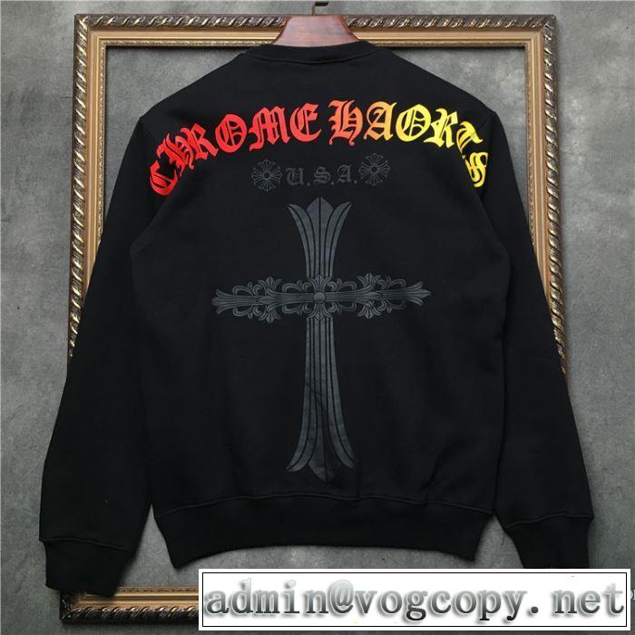 2色可選 男女兼用 今季は特に注目ファション 2019春夏トレンドアイテム クロムハーツ CHROME HEARTS 長袖Tシャツ
