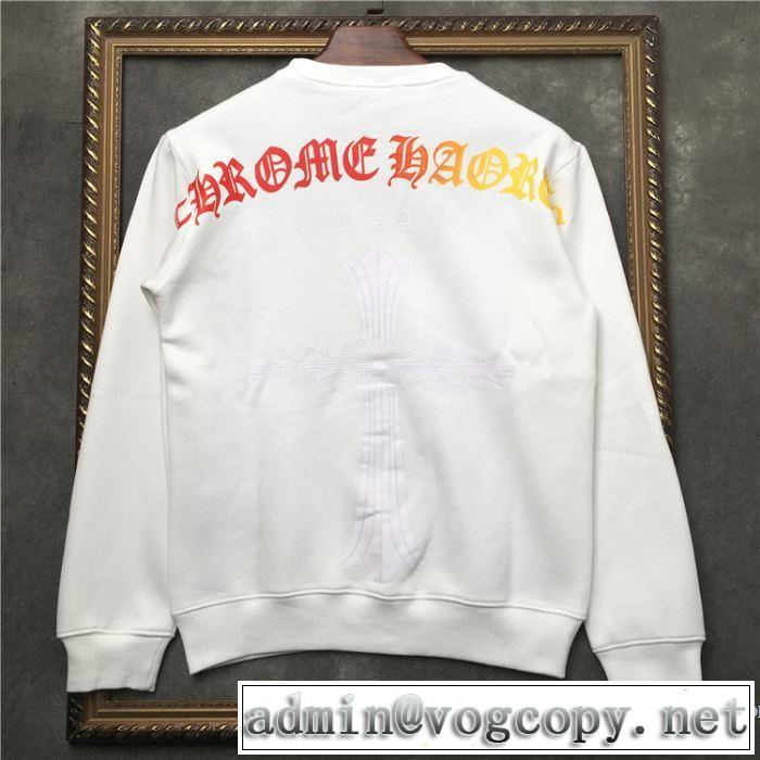 2色可選 男女兼用 今季は特に注目ファション 2019春夏トレンドアイテム クロムハーツ CHROME HEARTS 長袖Tシャツ