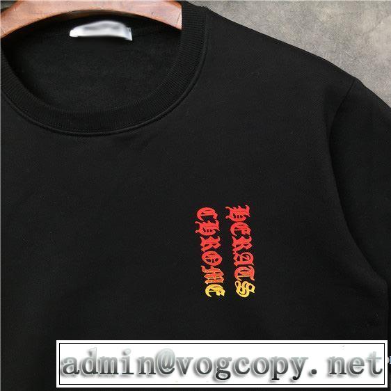 2色可選 男女兼用 今季は特に注目ファション 2019春夏トレンドアイテム クロムハーツ CHROME HEARTS 長袖Tシャツ