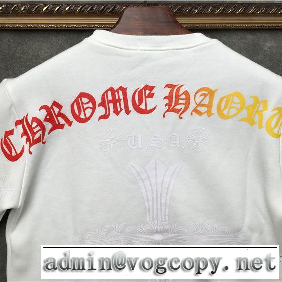 2色可選 男女兼用 今季は特に注目ファション 2019春夏トレンドアイテム クロムハーツ CHROME HEARTS 長袖Tシャツ