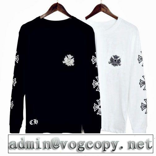 2019春夏は人気定番 クロムハーツ長袖Tシャツブランドの話題の新作も！2色可選 CHROME HEARTS