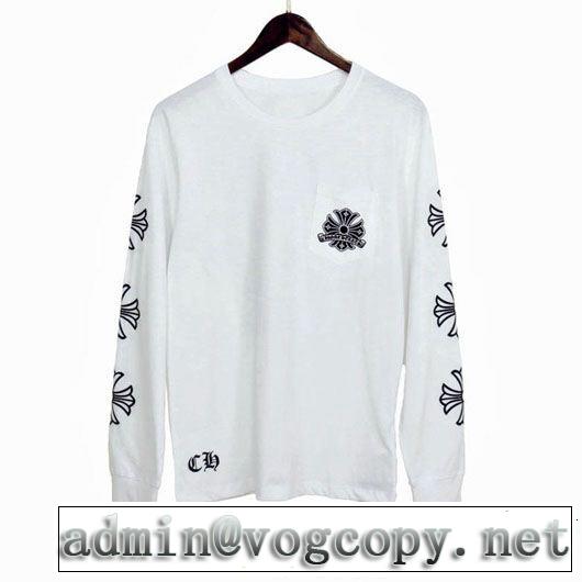 2019春夏は人気定番 クロムハーツ長袖Tシャツブランドの話題の新作も！2色可選 CHROME HEARTS