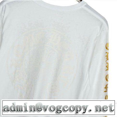 洗練された印象に CHROME HEARTS 長袖Tシャツ クロムハーツ《2019年》今、注目のストリート