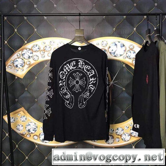 2019限定 男性に人気 長袖Tシャツ CHROME HEARTS クロムハーツ 新作限定早い者勝ち