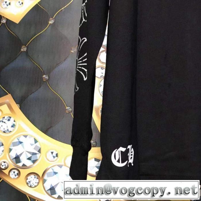 2019限定 男性に人気 長袖Tシャツ CHROME HEARTS クロムハーツ 新作限定早い者勝ち