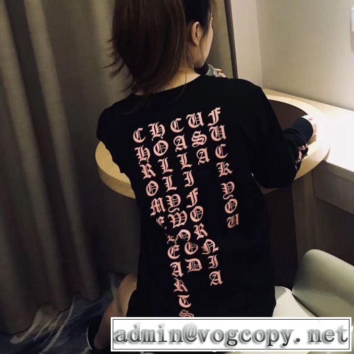 限定品 人気No.1 長袖Tシャツ 2019限定 男性に人気2色可選 CHROME HEARTS クロムハーツ