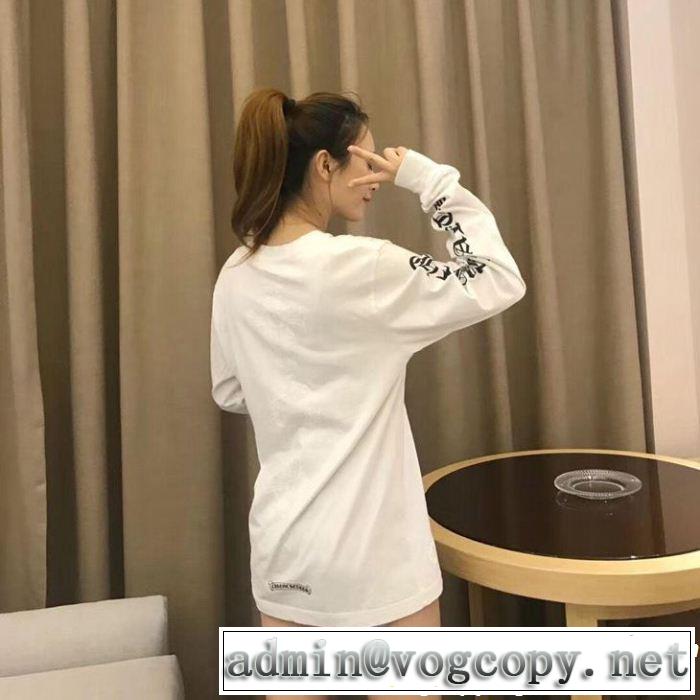 CHROME HEARTS 2019トレンドスタイル！クロムハーツ長袖Tシャツ落ち着きのある 2色可選