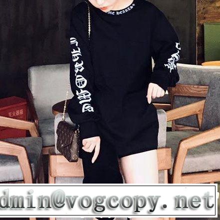 長袖Tシャツ CHROME HEARTS 2色可選春若々しい印象や元気よく見えるクロムハーツ 2019魅力的な新作