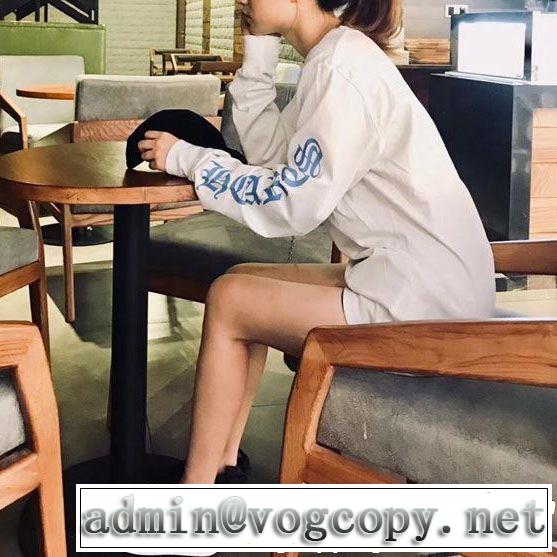 長袖Tシャツ CHROME HEARTS 2色可選春若々しい印象や元気よく見えるクロムハーツ 2019魅力的な新作