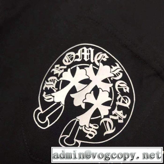 今注目度が上がって 長袖Tシャツ2019年春夏のトレンド CHROME HEARTS クロムハーツ大人っぽさ
