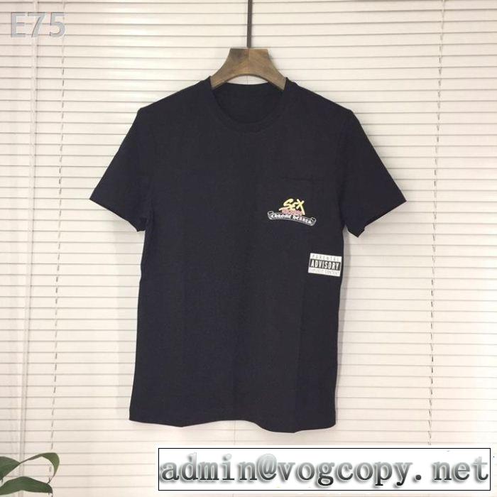2019年最新ファッションCHROME HEARTS 半袖Tシャツクロムハーツ 2色可選お洒落トレンド人気
