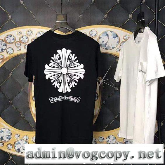 CHROME HEARTS知的な夏のスタイル クロムハーツ2019春夏のトレンド新商品 半袖Tシャツ 2色可選