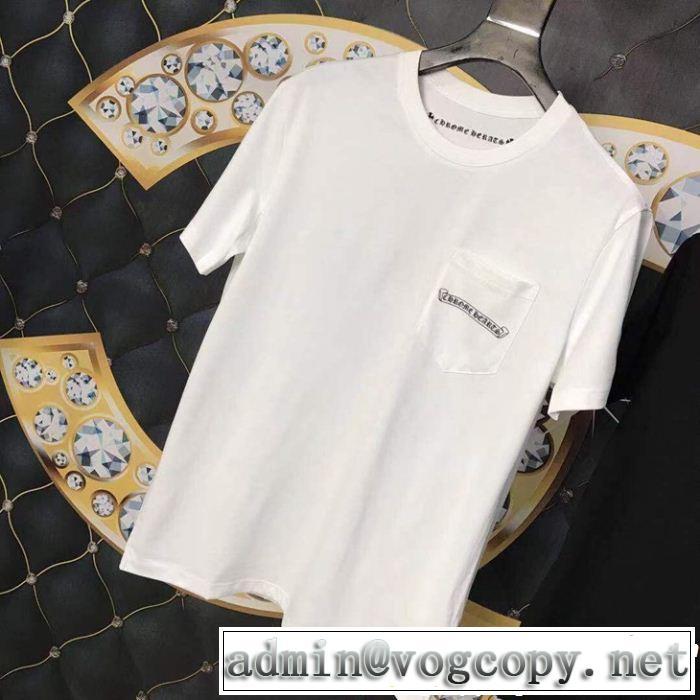 CHROME HEARTS知的な夏のスタイル クロムハーツ2019春夏のトレンド新商品 半袖Tシャツ 2色可選