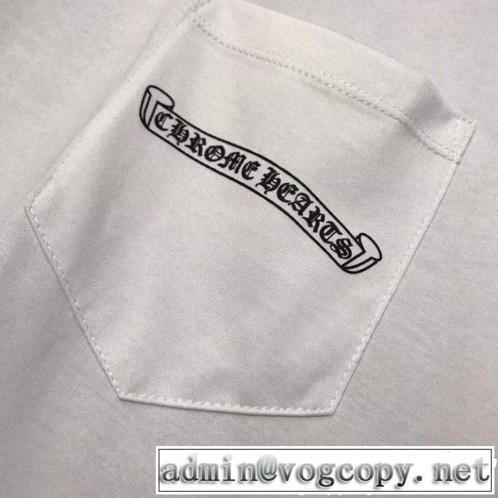 CHROME HEARTS知的な夏のスタイル クロムハーツ2019春夏のトレンド新商品 半袖Tシャツ 2色可選