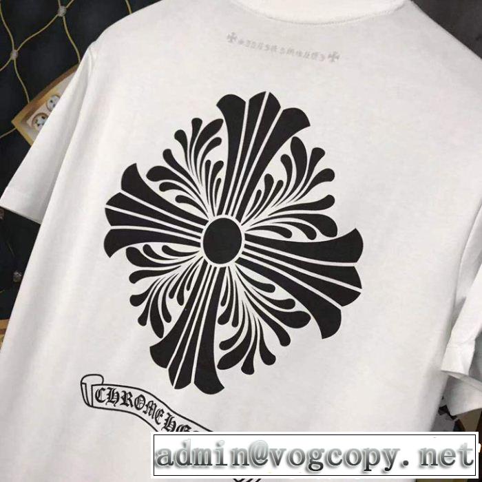 CHROME HEARTS知的な夏のスタイル クロムハーツ2019春夏のトレンド新商品 半袖Tシャツ 2色可選