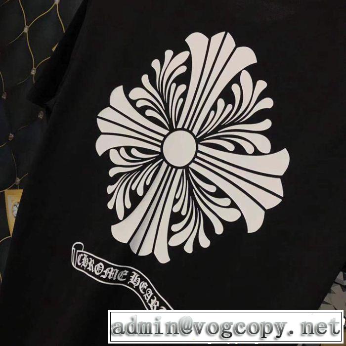 CHROME HEARTS知的な夏のスタイル クロムハーツ2019春夏のトレンド新商品 半袖Tシャツ 2色可選