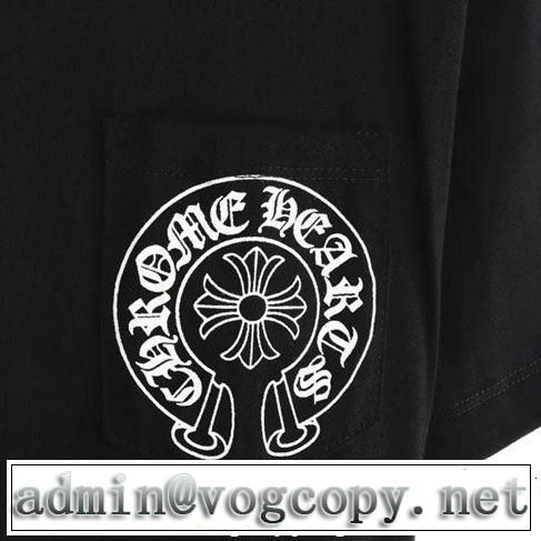 着回し力も抜群です！クロムハーツ半袖Tシャツ 2色可選 CHROME HEARTSおしゃれな夏ファッション2019