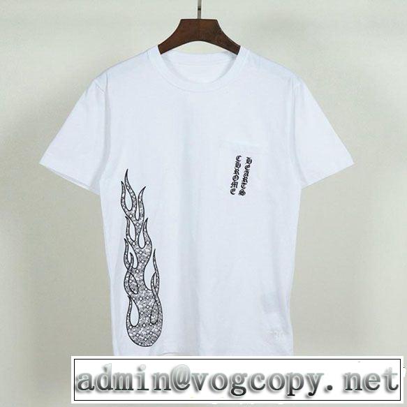 送料込み 希少品 半袖Tシャツ 2色可選19SS新作大人気旬トレンド CHROME HEARTS クロムハーツ