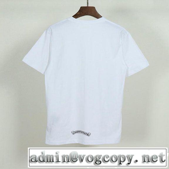 送料込み 希少品 半袖Tシャツ 2色可選19SS新作大人気旬トレンド CHROME HEARTS クロムハーツ