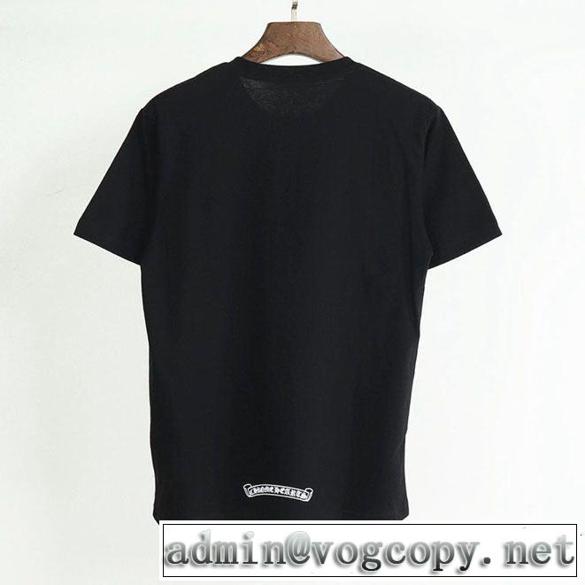 送料込み 希少品 半袖Tシャツ 2色可選19SS新作大人気旬トレンド CHROME HEARTS クロムハーツ