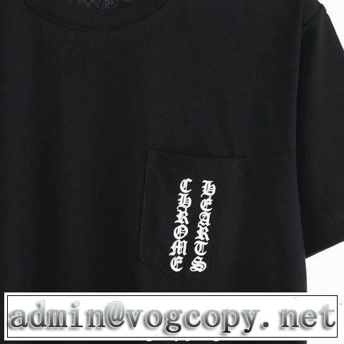 送料込み 希少品 半袖Tシャツ 2色可選19SS新作大人気旬トレンド CHROME HEARTS クロムハーツ