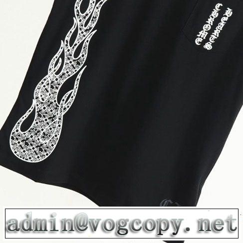 送料込み 希少品 半袖Tシャツ 2色可選19SS新作大人気旬トレンド CHROME HEARTS クロムハーツ