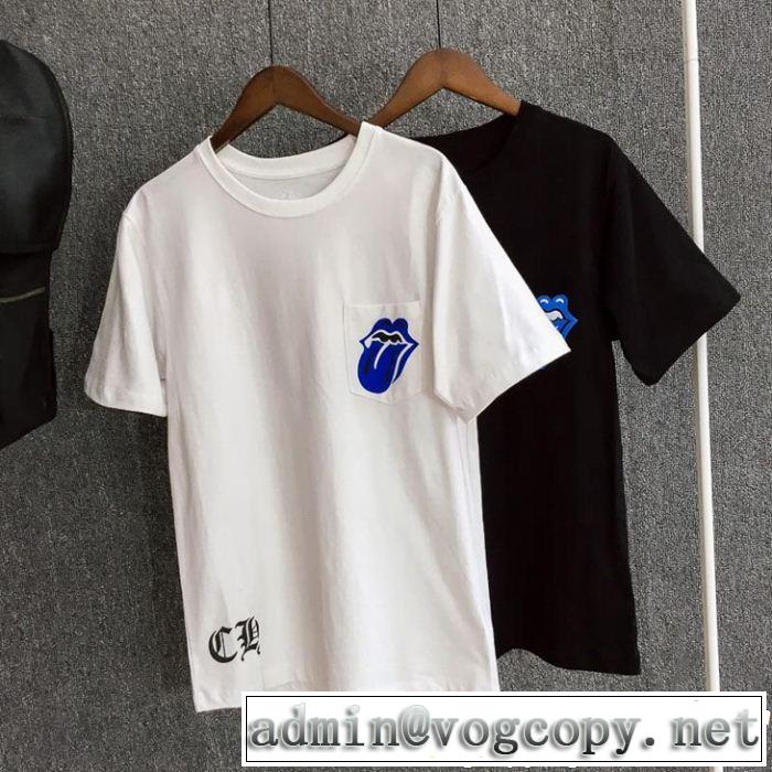  新作限定早い者勝ち CHROME HEARTS  2色可選 クロムハーツ 2019春夏の大注目トレンド半袖Tシャツ