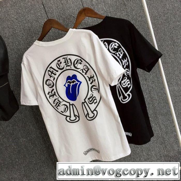 新作限定早い者勝ち CHROME HEARTS  2色可選 クロムハーツ 2019春夏の大注目トレンド半袖Tシャツ