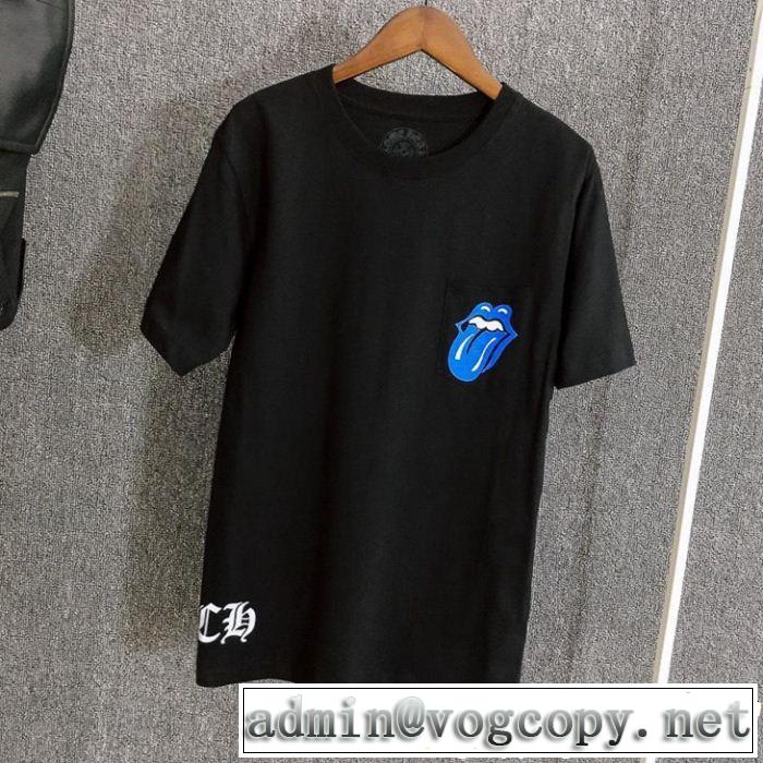 新作限定早い者勝ち CHROME HEARTS  2色可選 クロムハーツ 2019春夏の大注目トレンド半袖Tシャツ