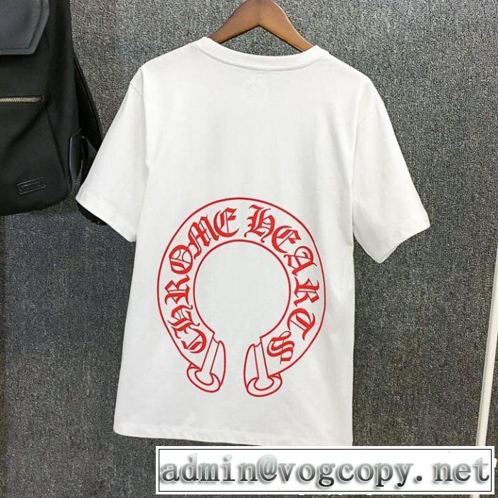 2019春夏も引き続き人気セール 半袖Tシャツ夏キレ味をプラス CHROME HEARTS 2色可選クロムハーツ