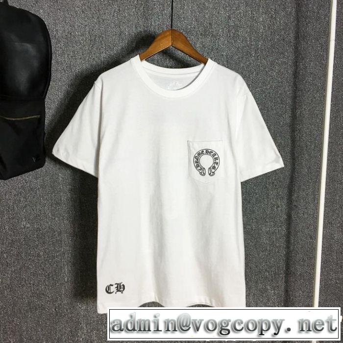 2019年最新ファッション CHROME HEARTS クロムハーツ 今っぽく新作アイテム 半袖Tシャツ 2色可選