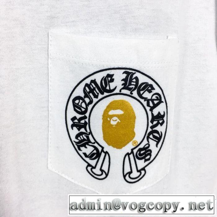 CHROME HEARTS まずは定番！人気アイテム クロムハーツ 半袖Tシャツ【2019年】夏のファッション 2色可選