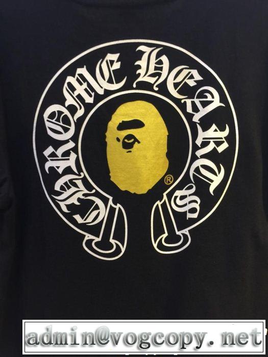 CHROME HEARTS まずは定番！人気アイテム クロムハーツ 半袖Tシャツ【2019年】夏のファッション 2色可選