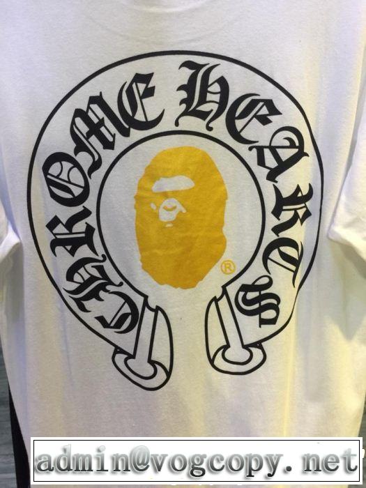 CHROME HEARTS まずは定番！人気アイテム クロムハーツ 半袖Tシャツ【2019年】夏のファッション 2色可選