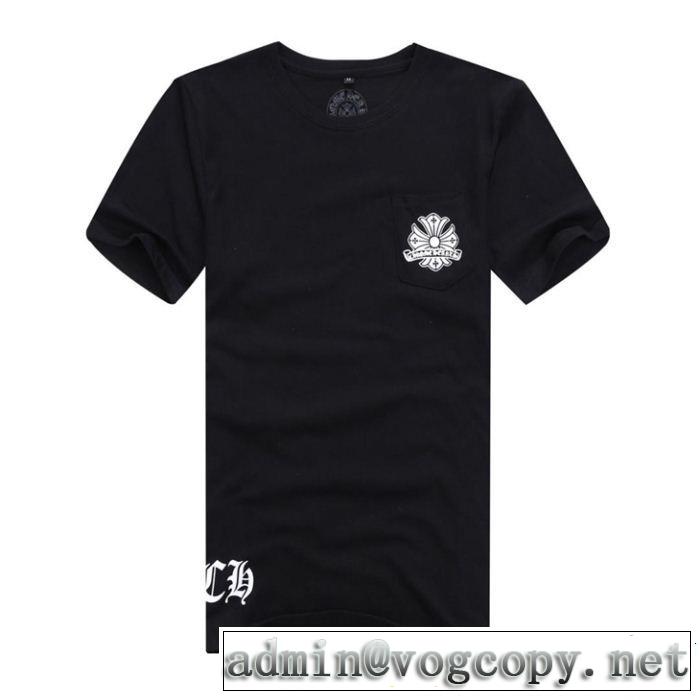  半袖Tシャツ 2色可選夏らしい抜け感を演出し CHROME HEARTS クロムハーツ《2019年》今、注目のストリート