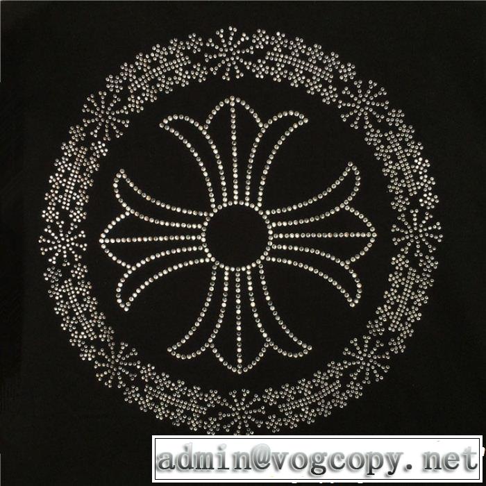 クロムハーツ今流行のストリート上品 CHROME HEARTS 半袖Tシャツ2019限定 男性に人気