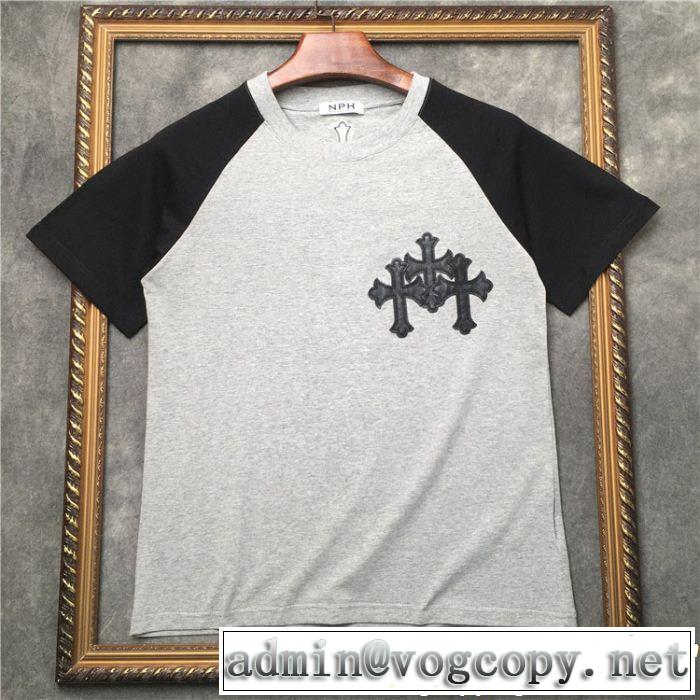半袖TシャツクロムハーツVIP 先行セール2019年夏 2色可選最 CHROME HEARTS お洒落な印象に