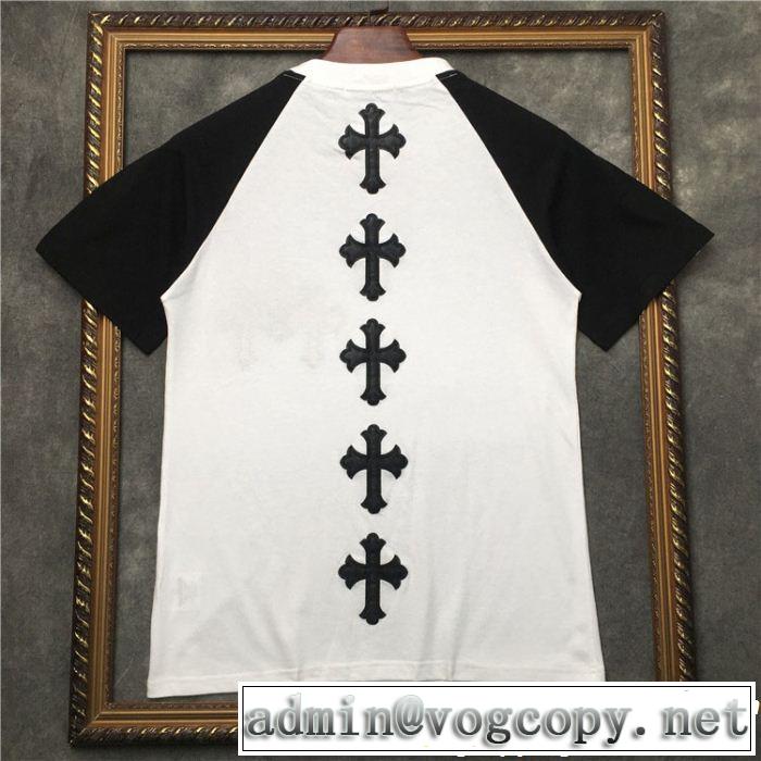 半袖TシャツクロムハーツVIP 先行セール2019年夏 2色可選最 CHROME HEARTS お洒落な印象に