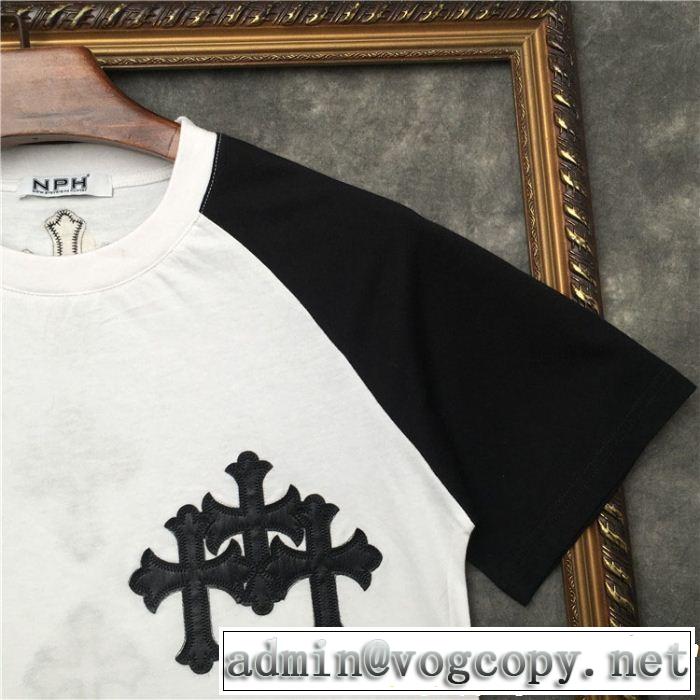 半袖TシャツクロムハーツVIP 先行セール2019年夏 2色可選最 CHROME HEARTS お洒落な印象に