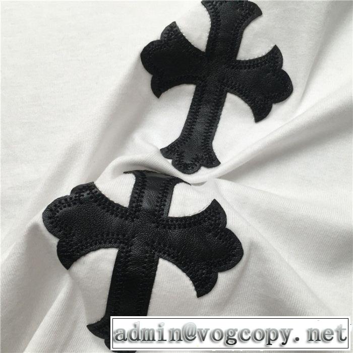 半袖TシャツクロムハーツVIP 先行セール2019年夏 2色可選最 CHROME HEARTS お洒落な印象に