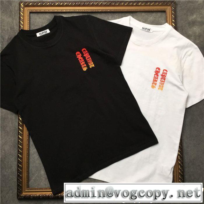 CHROME HEARTS正規品保証19春夏 2色可選 クロムハーツ 新商品☆完売必至 半袖Tシャツ