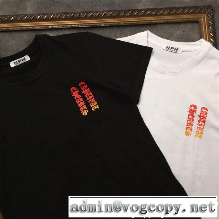 CHROME HEARTS正規品保証19春夏 2色可選 クロムハーツ 新商品☆完売必至 半袖Tシャツ