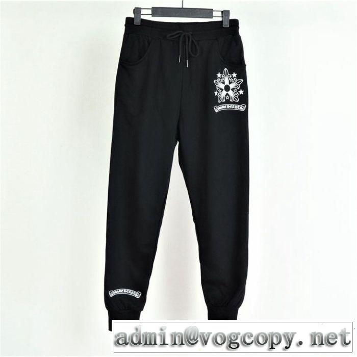  限定品 人気No.1 クロムハーツCHROME HEARTS スエットパンツ正規品保証19春夏 伸縮性に優れている