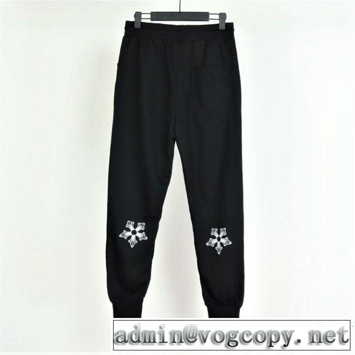 限定品 人気No.1 クロムハーツCHROME HEARTS スエットパンツ正規品保証19春夏 伸縮性に優れている